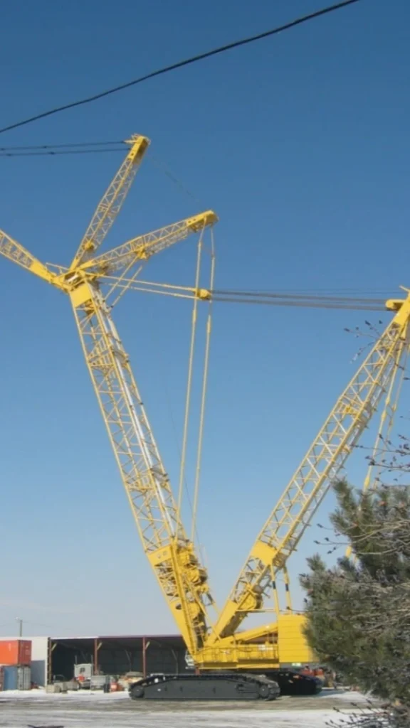 300 tons kobelco crawler cranes