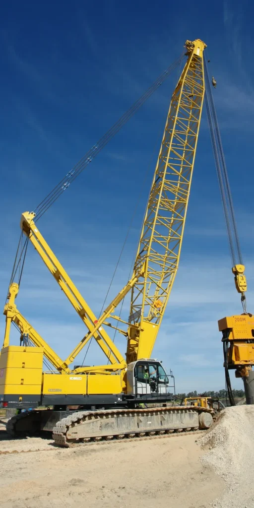 kobelco cke 2500 250 ton crawler crane rental